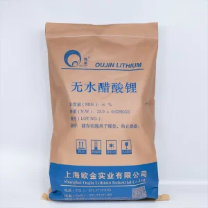 Shanghai Oujin High Purity and High Quality Organic Reaction Catalyst Industrial Grade Lithium Acetate
