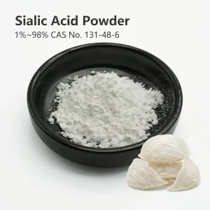 Sialic Acid Powder 98% Bulk Water Soluble N Acetylneuraminic Acid For Brain Health Cosmetics & Nutrition