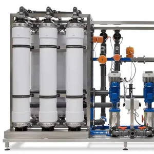 Skid Mounted Ultrafiltration Plant Containerized UF Water Treatment System Emergency Drinking Water Supply Remote Area