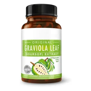 Soursop (Graviola Leaf) and Guava Leaf Extract Pullulan Capsules for Adults
