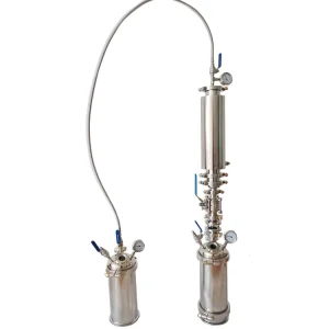 Stainless Steel 304 1lb Dewax Close Loop Extractor