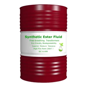Synthetic Ester Insulating Oil Eco-friendly High Fire Point with Biodegradability for Industrial Lubricant