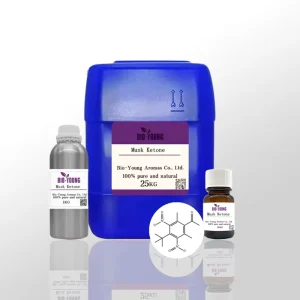 Synthetic Musk Ketone Liquid Fragrance Oil CAS 81-14-1 Tobacco Food Flavors for Soap Flavor Fixing Agent