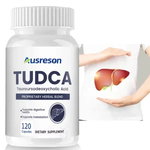 TUDCA Capsules 1500 mg Tauroursodeoxycholic Acid for Liver Support