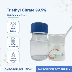 Triethyl Citrate 99.5% Purity Non toxic Plasticizer Food & Cosmetic Grade CAS 77 93 0 Triethyl Citrate TEC