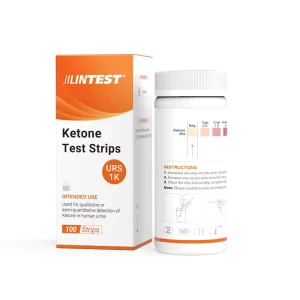 URS-1K Ketone Test Strips Keto Urinalysis Strips Ketosis Test Strips for Keto Diet & Diabetics OEM Available