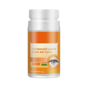 Vitamin Mineral Eye Health Carotene Lutein Ester Tablets Dietary Supplement Customized Color