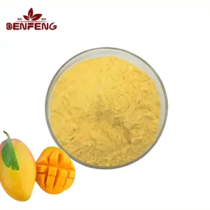 Water Soluble Food Grade Mango Fruit Powder 98% Fruit Extract Powder ISO22000 Certified