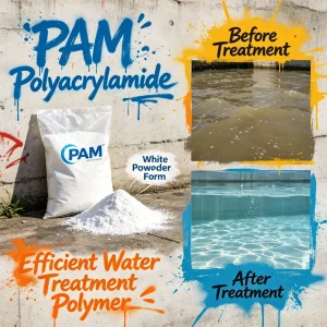 Water Soluble Polymer Polyacrylamide PAM For Enhanced Oil Recovery (EOR)