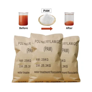WaveClean PAM Industrial Chemical Raw Materials Anionic Polyacrylamide Powder For Water Treatment Chemicals