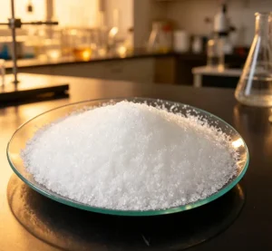 White Crystalline Powder Citric Acid Monohydrate 99.9% Purity Chemical Auxiliary Agent for Electronics & Coatings Use