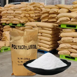 White Powder Cationic Polyacrylamide PAM Water Treatment