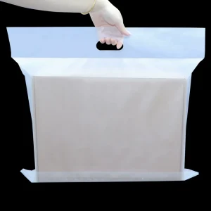 Ziplock Plastic Tote Bag Waterproof OPP with Recycled Materials for Clothing Socks Shoes & Fur Packaging & Logo Printing